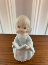 Vintage Lefton Chorus Angel Porcelain Figurine #03443 picture
