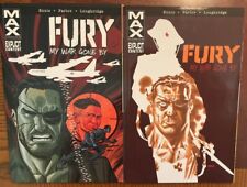 Fury: My War Gone By - Set Volume 1 & 2 - Garth Ennis - TPB GN - Max/Marvel 2012 picture