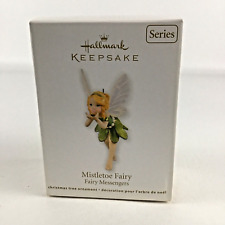 Hallmark Keepsake Christmas Tree Ornament Fairy Messengers #7 Mistletoe New 2011 picture
