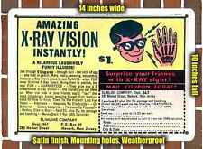 Metal Sign - 1966 X-Ray Specs- 10x14 inches picture