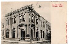 First National Bank, Marshall TX, real photo postcard,  1910s picture