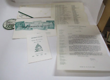 1930 Dartmouth College 30th Reunion Packet, Papers, Pinback Etc picture