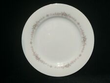 Noritake Rosepoint Fine China 10-1/2” Dinner Plates 6206 Platinum Edging picture