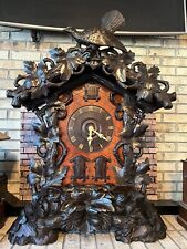 Rare Vintage/Antique Giant Mantle/Floors Trumpeter Cuckoo Clock picture