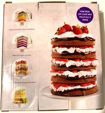 Wilton 5  Layers Round Cake Pan Baking Set 6-Inch Non Stick Pans Uses 1 Cake Mix picture