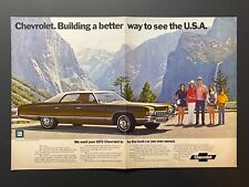 1972 Chevrolet Caprice Sedan Car - Original Print Advertisement (16in x 11in) picture