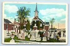 Postcard Old Swedes Church, Philadelphia PA X83 picture