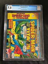 1976 Dec Issue UK #199 USA #150 Amazing / Super Spider-Man Graded CGC 7.5 9123 picture