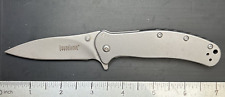 Kershaw Zing 1730SS Assisted Open Straight Edge Blade Pocketknife NICE USED EDC picture