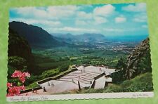 Vintage Unused Hawaii Postcard Nuuanu Pali Viewpoint picture