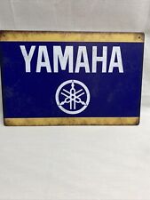 Yamaha Vintage Style Metal Sign Man Cave Garage Shop picture