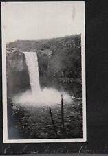 VINTAGE PHOTOGRAPH 1910-20'S SCENIC VIEW WATERFALLS HONOLULU HAWAII OLD PHOTO picture