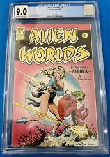 Alien Worlds #2 CGC 9.0 DAVE STEVENS cover Pacific Comics 1983🔑 picture