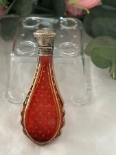 Ruby Red Baccarat Crystal perfume bottle Antique Gold Mounted Grand Tour picture