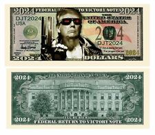 Donald Trump 2024 Presidential Election 25 Pack Terminator Dollar Bill Money picture