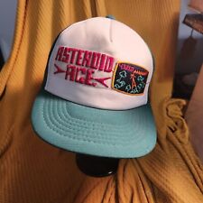  VINTAGE 70'S ASTEROID ACE VIDEO GAME TRUCKER BASEBALL  HAT ONE SIZE picture