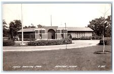 Newton Iowa IA Postcard RPPC Photo Fred Maytag Pool 1940 Posted Vintage picture
