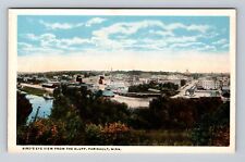 Faribault MN-Minnesota, Birds Eye View From The Bluff, Vintage Postcard picture