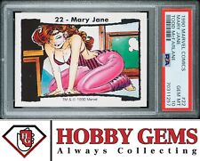 SPIDER-MAN MARY JANE PSA 10 1990 Marvel Comic Images Todd McFarlane #22 POP 1 picture