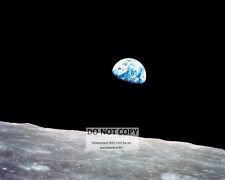 11X14 NASA PHOTO - EARTH RISE FROM APOLLO 8 ASTRONAUT BILL ANDERS (AB-137) picture