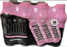 NEW PRIME HYDRATION DRINK STRAWBERRY WATERMELON 8 PACK OF 16.9 OZ Fast Shipping picture