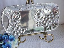 Estate Arthur Court Double Grape Cluster Handles Cheese cracker Serving Tray '05 picture