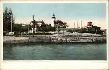 Fort Monroe Virginia VA Lighthouse 8752 Detroit Publishing c1910 Postcard picture