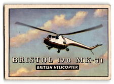 1952 Topps Wings #169 Bristol 170 MK-31 British Helicopter picture