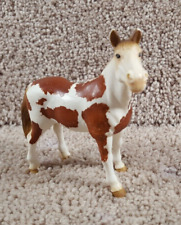 1998 Schleich Retired Paint Pinto Stallion Pony Horse Figure Germany picture