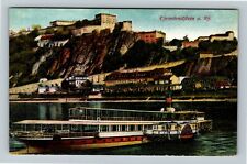 Fortress Ehrenbreitstein, Koblenz. Rh.-Pf., Germany c1910 Vintage Postcard picture