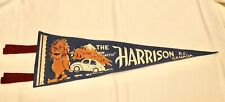 Harrison B.C. Canada Vintage 18 1/2” Pennant with Sasquatch pulling a Volkswagen picture