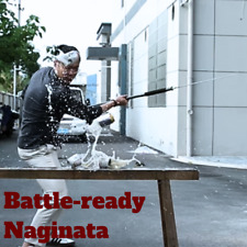  SWK-1066 Swordier Pattern Steel Samurai Naginata, Battle Ready picture