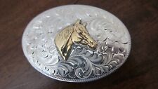 Vintage Southwestern Sterling Silver Belt ~Signed By Artist, HE ~ Beautiful  picture
