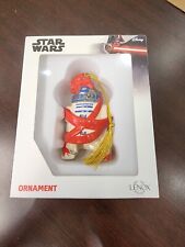 Lenox R2D2 Star Wars Christmas Ornament  2022 894191 NIB Collectible Gift picture