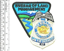 K-9 PD BLM Bureau of Land Management Canine Unit Officer & Dog Team Patch picture
