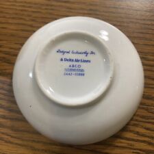 Vintage Abco International for Delta Airlines Mini Sauce Dish New Old Stock picture