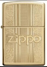 Zippo Lighter Zippo And Pattern Design 29677 Windproof Made In USA Genuine picture