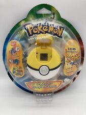 Vintage Pokemon Cyber Superball Electronic LCD Game Toy Bandai 2007 YELLOW picture