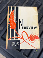 Norview Class Of 1959 Norwayne High School Yearbook Creston Ohio picture