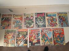 Old Comics 11 Book Lot Marvel 0.20¢ Cover Price  picture