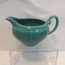 VERY RARE Vintage Homer Laughlin TANGO Creamer in Spruce Green  - Art Deco 1930s picture