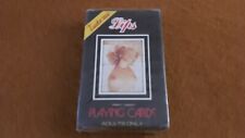 Vintage 1970s Lips Risque Adult Nude Playing Card Deck Set 54 Models Sealed NOS  picture