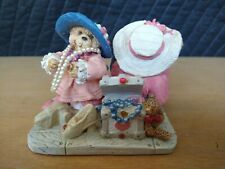 Vintage Teddy Bears Dressing up Figurine 1994 #2A12 - Mercuries USA Resin  picture