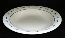 Longaberger Pottery ~ Woven Traditions ~ 12” Pasta Serving Bowl picture