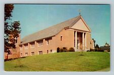 Nashua NH-New Hampshire, St. Christopher's Church, Outside, Vintage Postcard picture