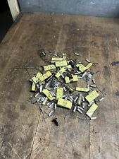 Western Electric Telephone Diode Resistor Capacitor 129F 535J 542G Cap Parts Lot picture