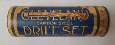 Vintage Cleveland Twist Drill Co  Set No. 26  with 4 Bits for Wood picture