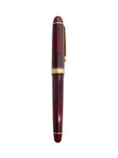 Platinum Fountain Pen Stationery BRD #3776 Bordeaux Used picture