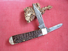 VTG CASE XX USA *Broken Jigged Bone Handle* Jack Knife 1940 - 1964  F53 picture
