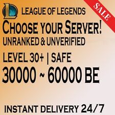 League of Legends ACCOUNT Smurf acc Level 30+ Unranked Unverified Fresh Instant picture
